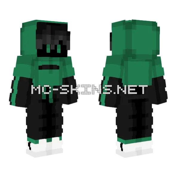 Edward Minecraft skin, front and back