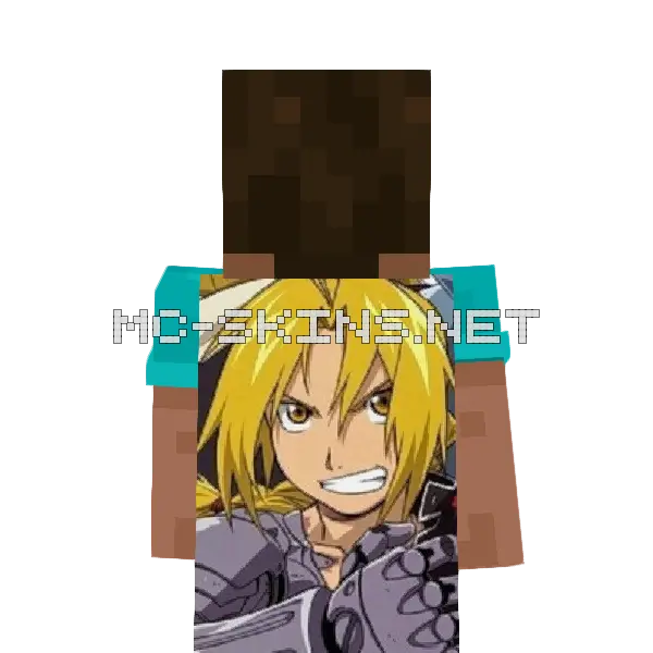 Edward Elric cape, outside and lining