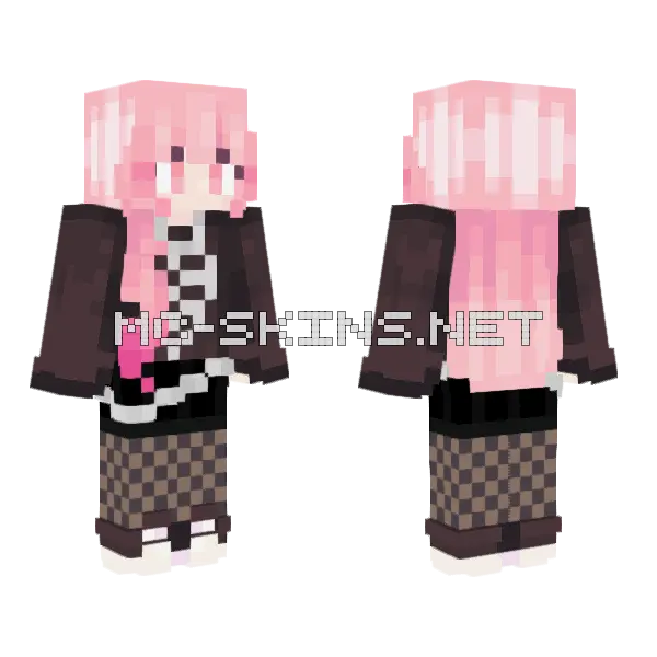 Eepyjas 1 0 Minecraft skin, front and back