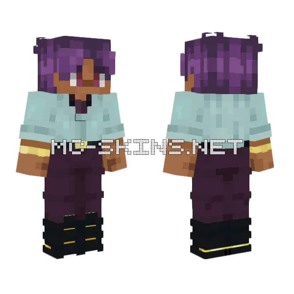 Efe Minecraft skin, front and back