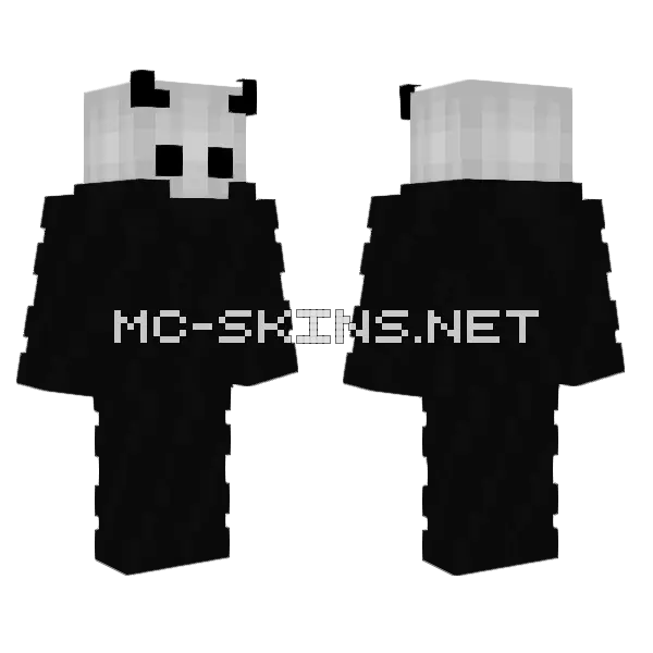 Efescrim Dark Triad Minecraft skin, front and back