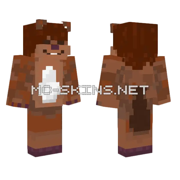 Effie Minecraft skin, front and back