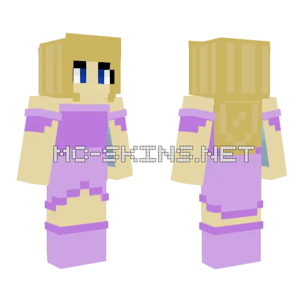 Egbubbles Fixed Skin Minecraft skin, front and back