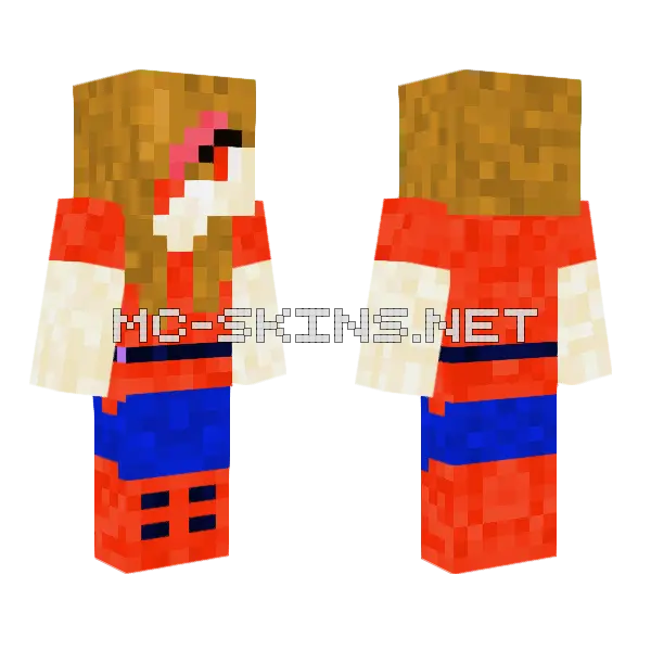 Eggpire Me Minecraft skin, front and back