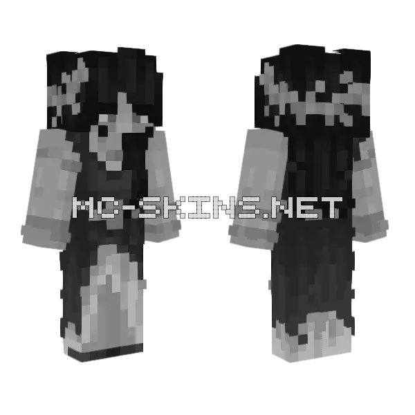 Eirene Minecraft skin, front and back