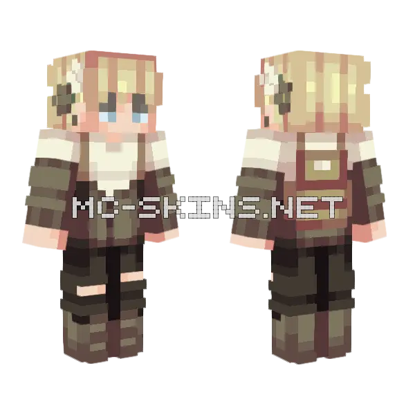 Eisblume Srhc Gift Minecraft skin, front and back