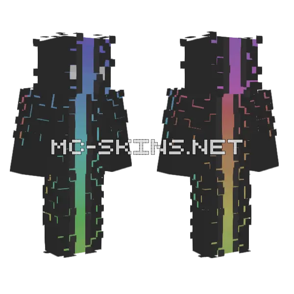 Elder Senior Spirit 1 Minecraft skin, front and back