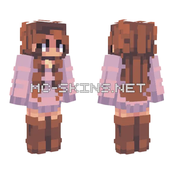 Elderberry Fv9 Minecraft skin, front and back