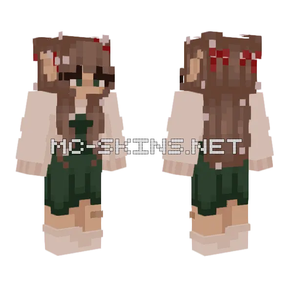 Eldosira Minecraft skin, front and back