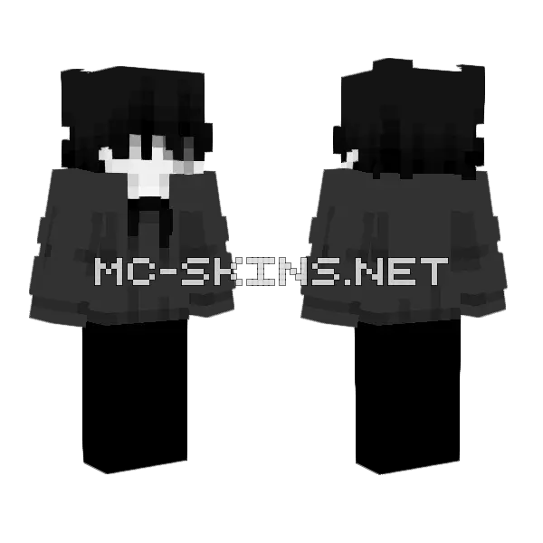 Elegant Skin Minecraft skin, front and back