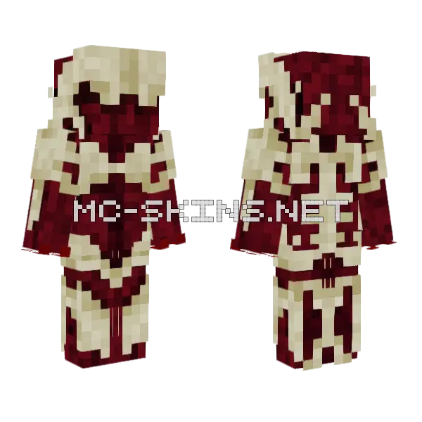 Elesh Norn Minecraft skin, front and back