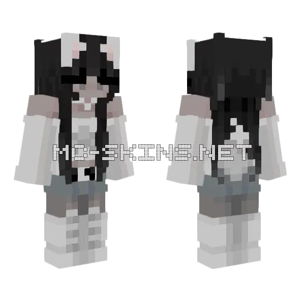 Elg Yogichii Style 1 Minecraft skin, front and back