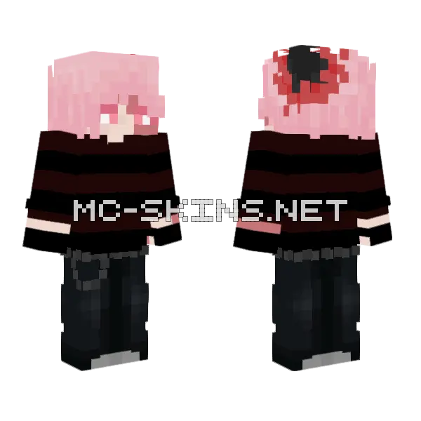 Eliot Mako Original Skin Minecraft skin, front and back