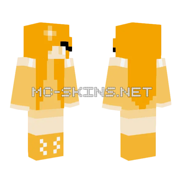 Ella Minecraft skin, front and back