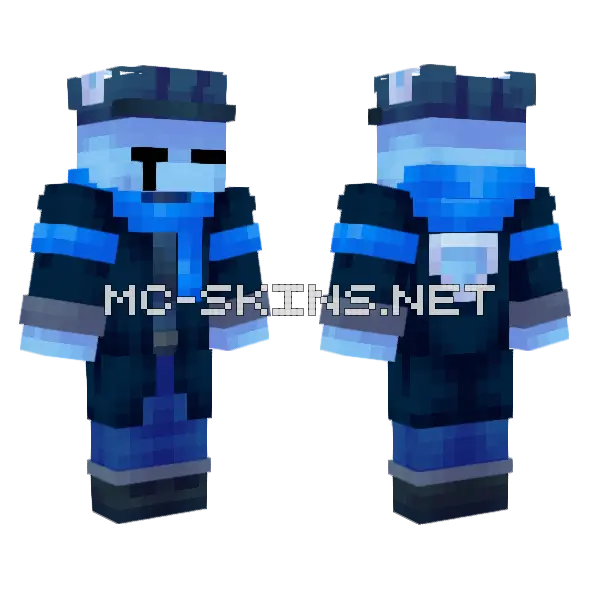 Elliot Friend Forsaken Minecraft skin, front and back