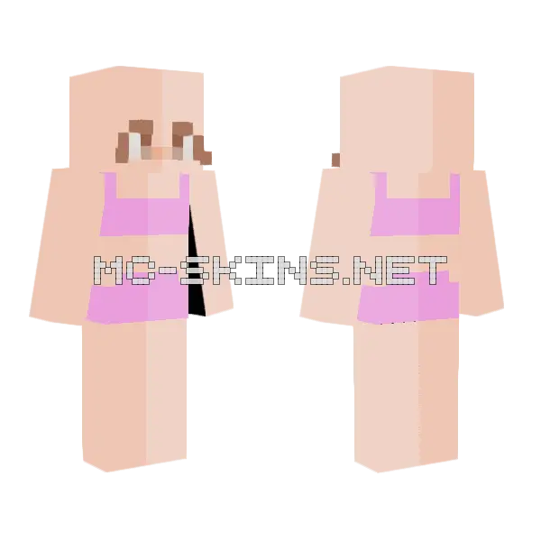 Ellona SB Minecraft skin, front and back