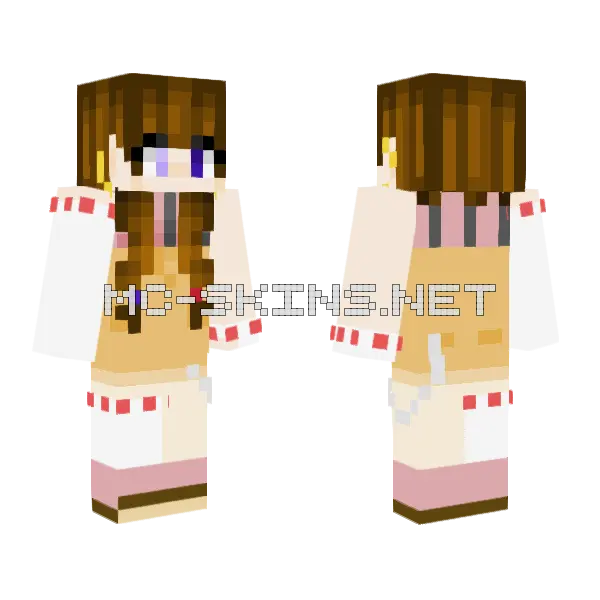 Em Maybe Minecraft skin, front and back