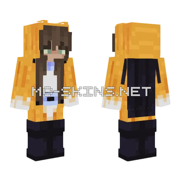 Em Uhc 5 Minecraft skin, front and back