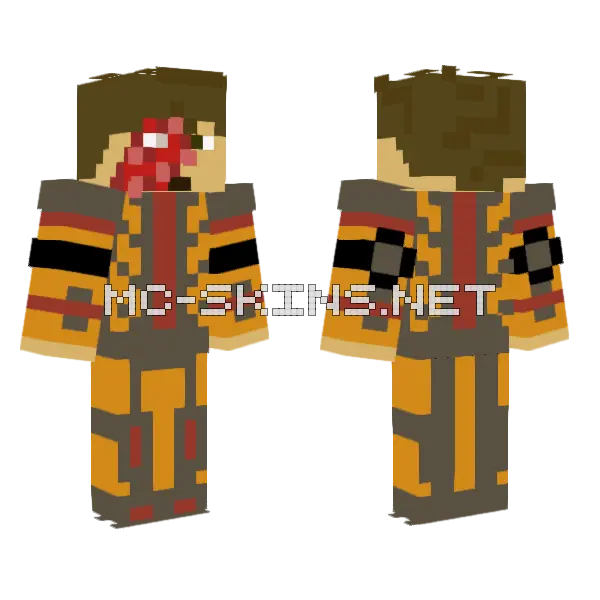 Emc Lukepar3 Escapee Update Minecraft skin, front and back