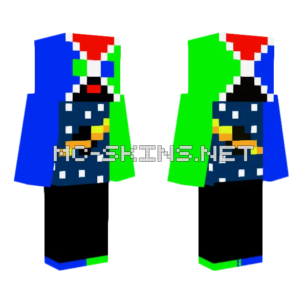 Emc2mss Space Suit, front and back