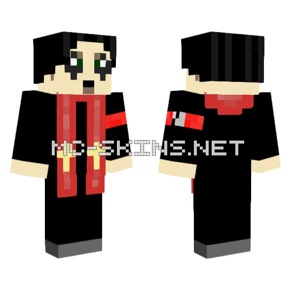Emeritus Fixed Minecraft skin, front and back