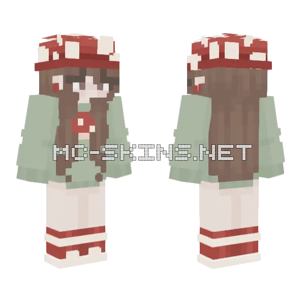 Emi Cubito Minecraft skin, front and back