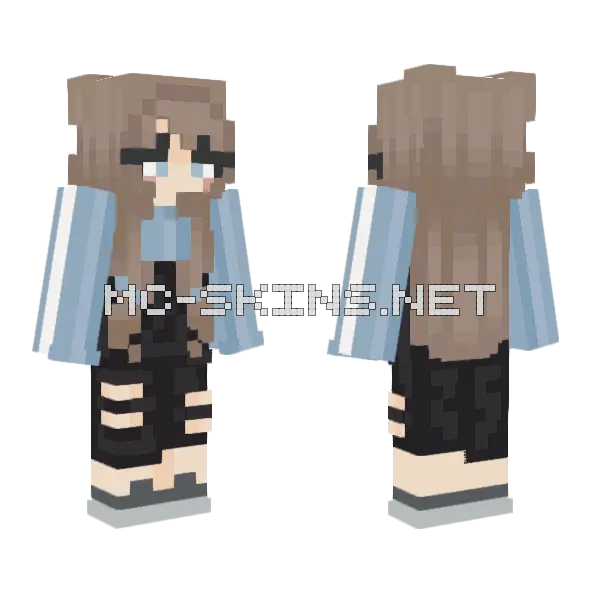 Emi Cubito Minecraft skin, front and back