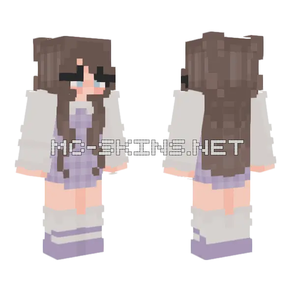 Emi Cubito Minecraft skin, front and back