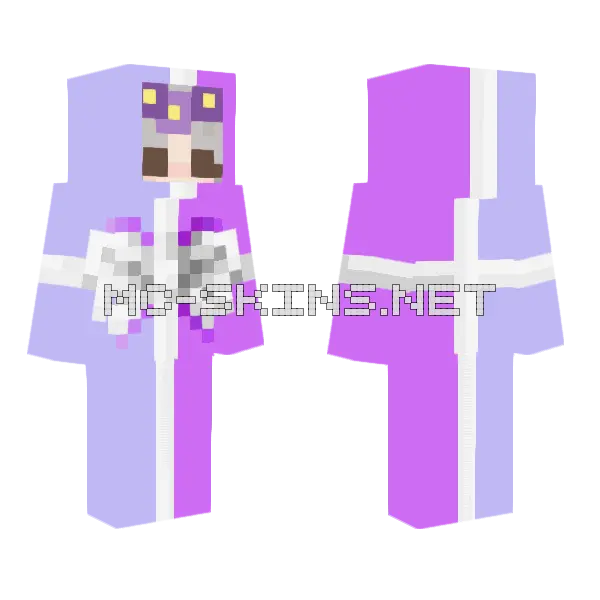 Emma Cookiebunsquat Present Minecraft skin, front and back