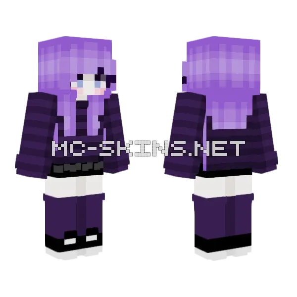 Emmies Skin Minecraft skin, front and back