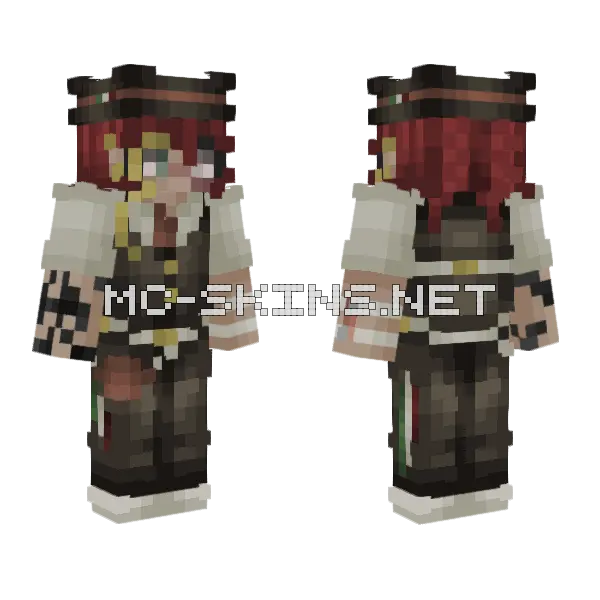 Emxyy Lcn Schneiderei Minecraft skin, front and back