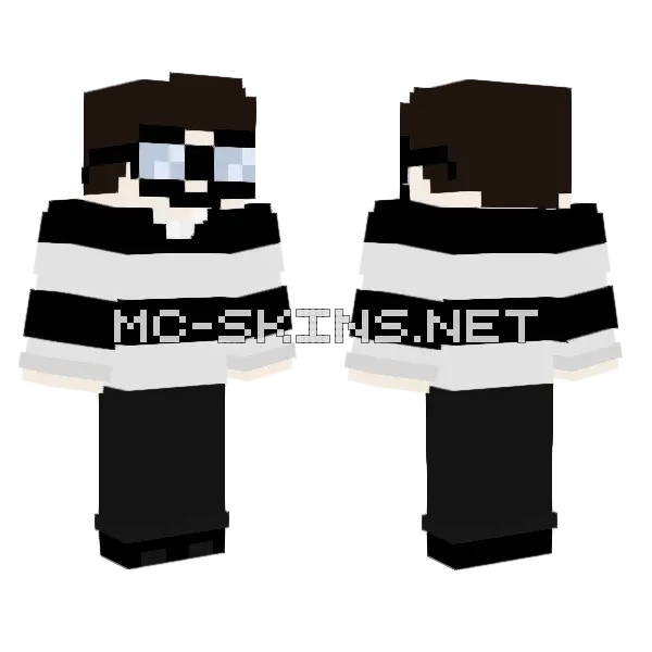 Emzoidkwhichskinialreadymade Minecraft skin, front and back