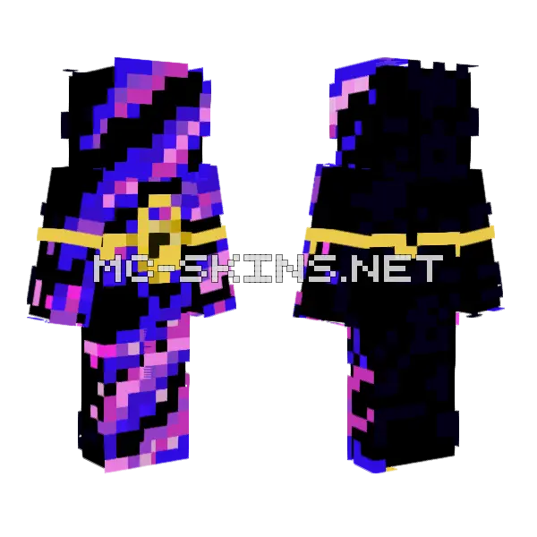 Enchanted Base Skin Minecraft skin, front and back