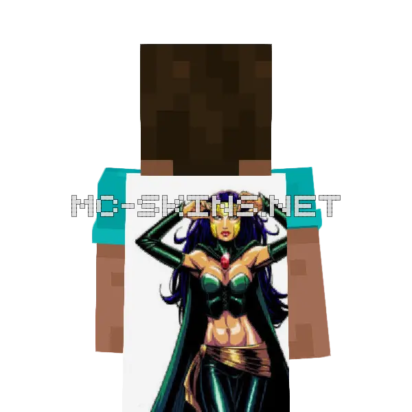 Enchantress cape, outside and lining