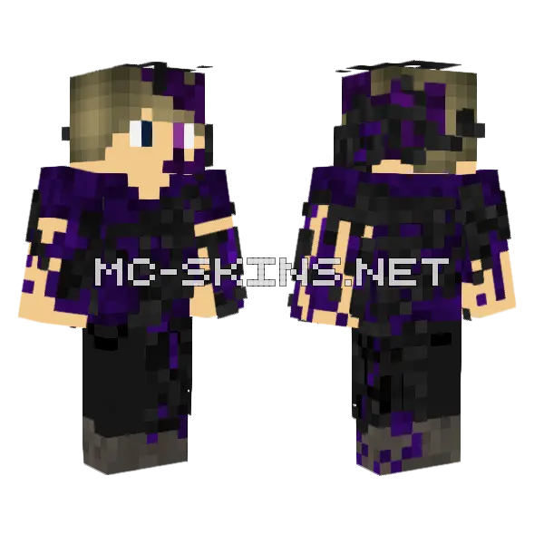 Enderlatch Iv Minecraft skin, front and back