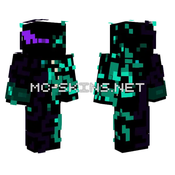 Enderman vs Skulk, front and back