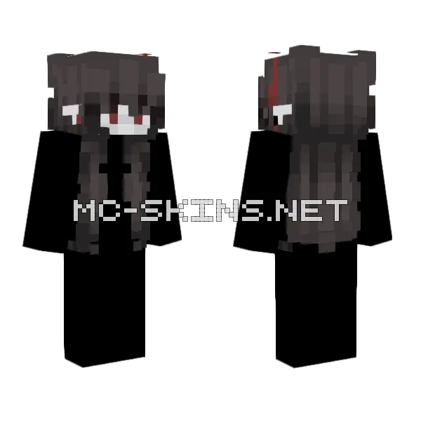 Endo Skin Minecraft skin, front and back