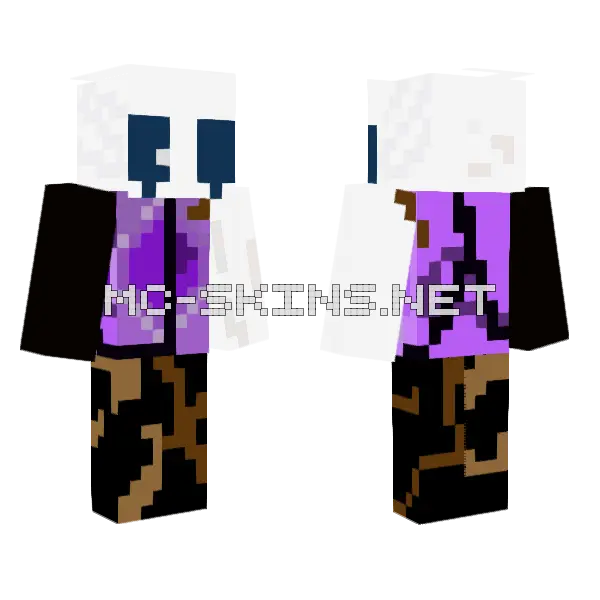 Enemy To The Troup Minecraft skin, front and back