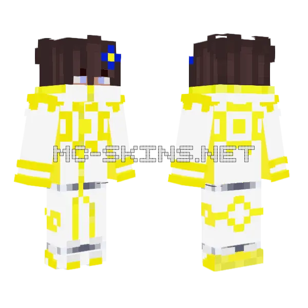 Engel Toby Minecraft skin, front and back