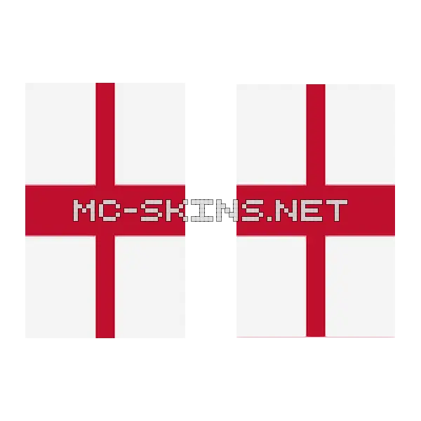 England Flag cape, outside and lining