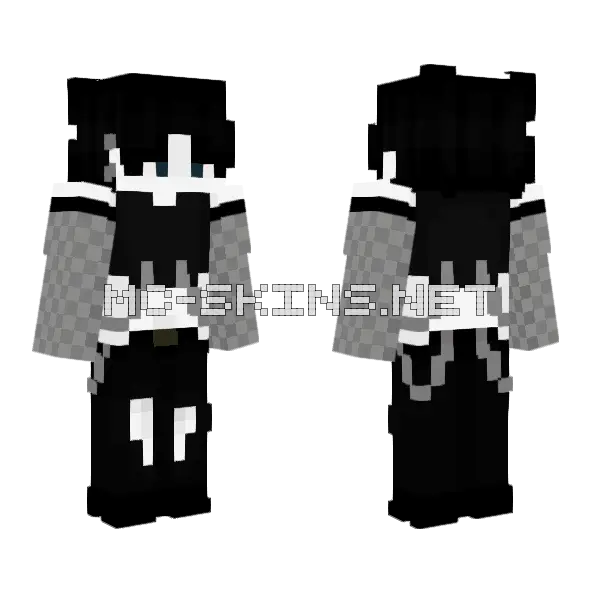 Enjoy The Silence Minecraft skin, front and back