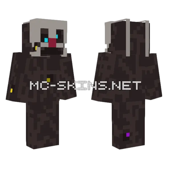 Ennard Minecraft skin, front and back