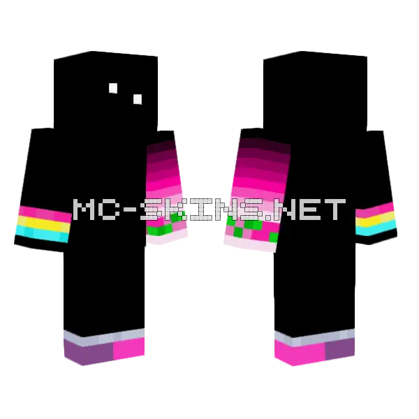 Enterwork Skin Minecraft skin, front and back