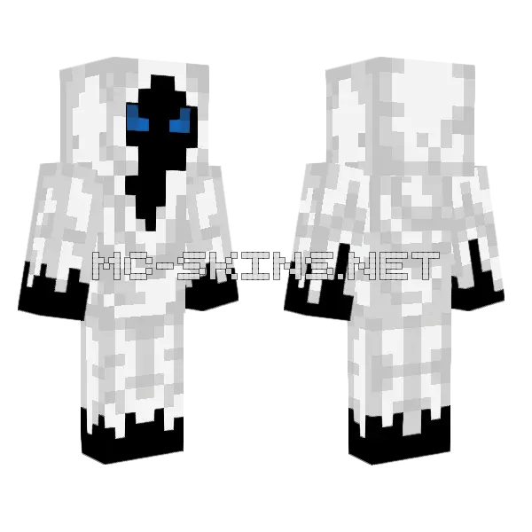 Entity 030 Minecraft skin, front and back