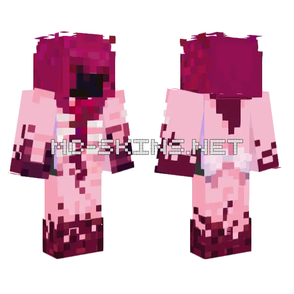 Entity Minecraft skin, front and back