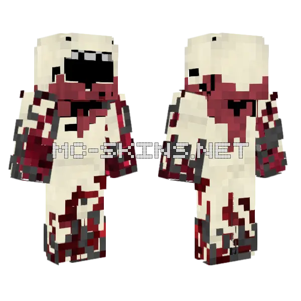Ep3 Paradov Minecraft skin, front and back