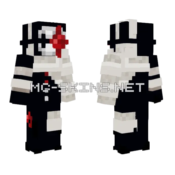 Ephiven Minecraft skin, front and back