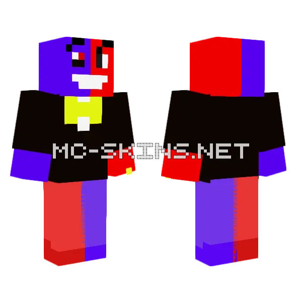 Episode 6 Minecraft skin, front and back