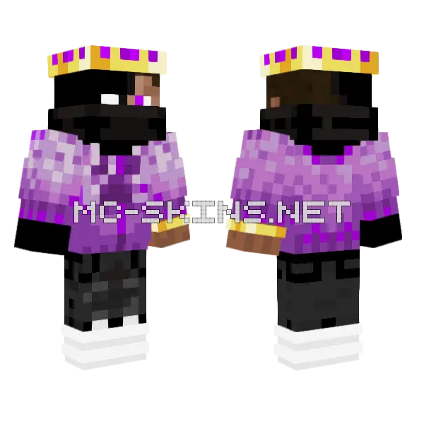 Erb X Minecraft skin, front and back