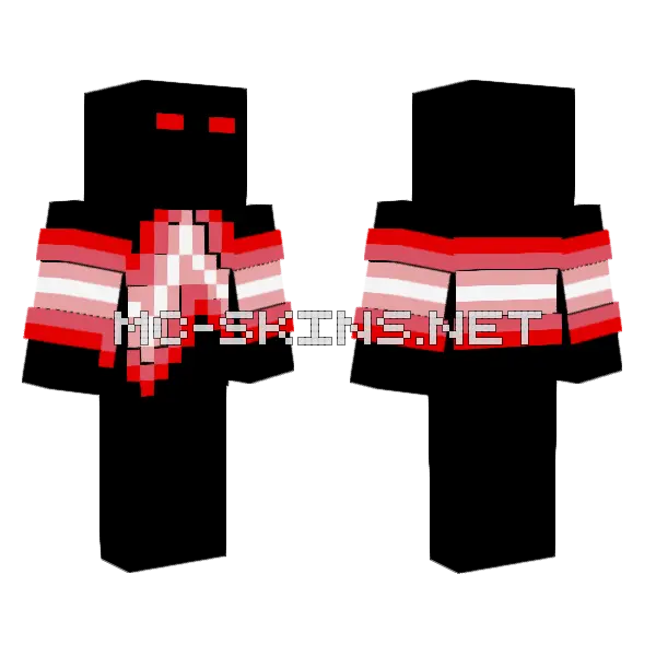 Eryu46u8 Monster Skin Minecraft skin, front and back